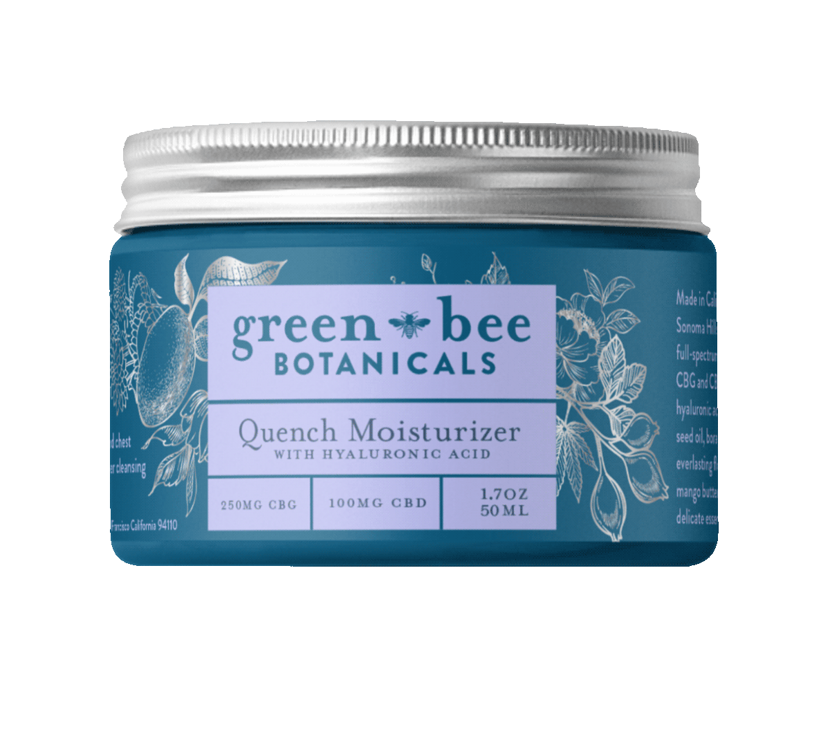 Green Bee Botanicals Quench Moisturizer with CBD and CBG