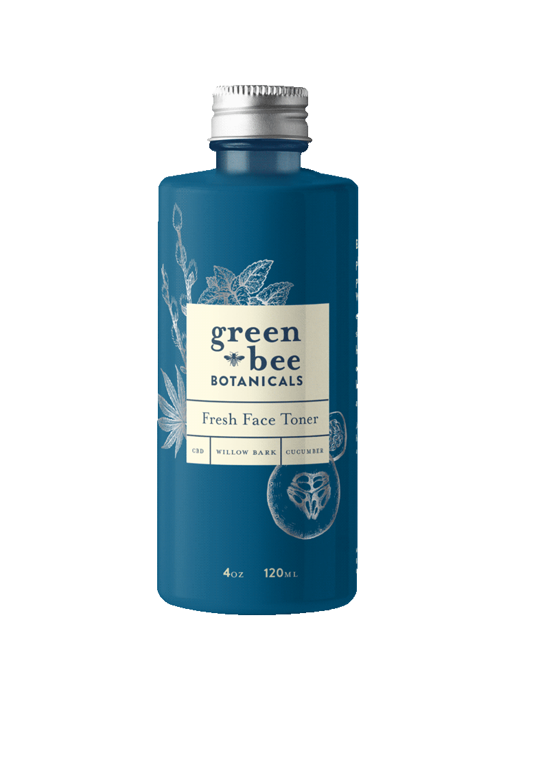 Green Bee Botanicals hemp product Fresh Face Toner with CBD