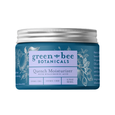 Green Bee Botanicals Quench Face Moisturizer with CBG and CBD