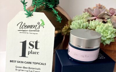 Green Bee eye cream wins 1st place in Women’s CannaCup!